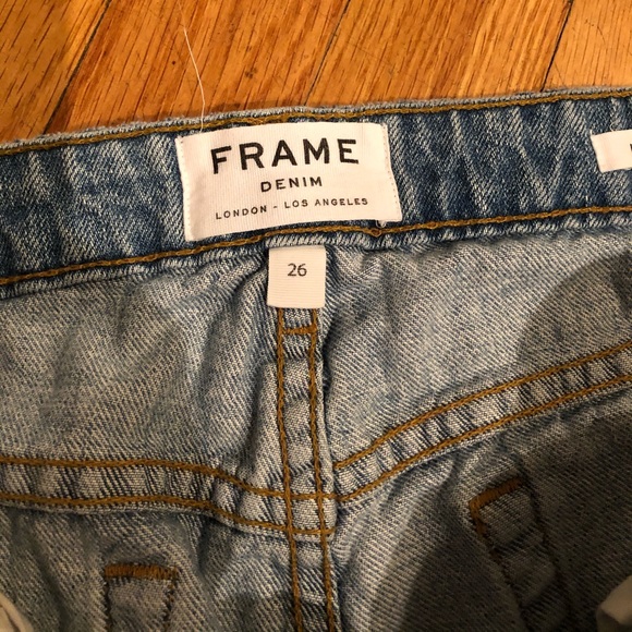Size 26 Frame Denim Le Grand Garçon - Picture 3 of 7